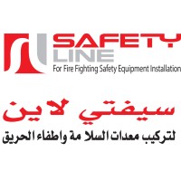 Safety Line for fire fighting Safety Equipments installation Logo