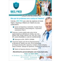 SEG MED SEGURANÇA E MEDICINA DO TRABALHO Logo