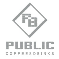 PUBLIC: coffee and drinks Logo