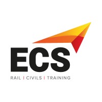 ECS (Electrification Construction Services) Logo
