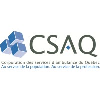 Corporation des services dambulance du Québec (CSAQ) Logo