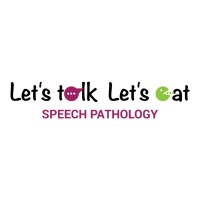 Lets Talk Lets Eat Speech Pathology Logo