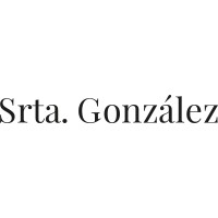 Srta. González Logo