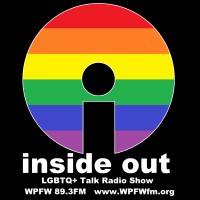 INSIDE OUT LGBT RADIO WPFW Logo