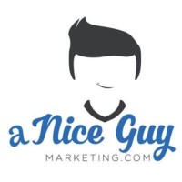 a nice guy marketing Logo