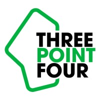 Three Point Four Media Logo