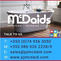 McDaids Bathroom Plumbing Tiles Logo