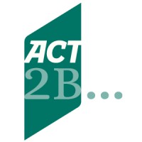 ACT2B... voor mensen met een missie Logo