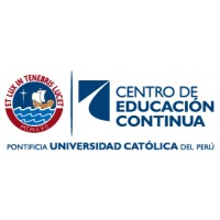 Centro de Educación Continua de la Pontificia Universidad Católica del Perú Logo