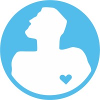 Blue Heart Hero Logo
