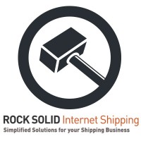Rock Solid Internet Shipping Logo