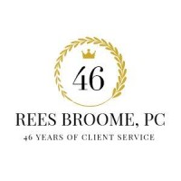 Rees Broome, PC Logo