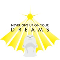 Never Give Up On Your Dreams Logo