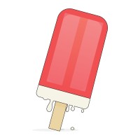 Neon Popsicle Logo