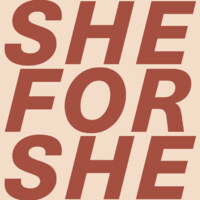 She for S.H.E (Sharing . Helping . Empowering) Logo