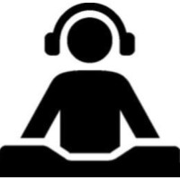 DJs Pro Audio Logo