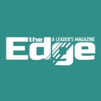 The Edge - a Leaders Magazine Logo