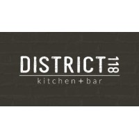 District 118 Kitchen + Bar Logo