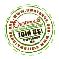 Owatonna Area Chamber of Commerce & Tourism Logo