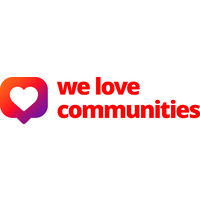 We love communities Logo