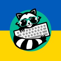 Raccoon Writing Logo