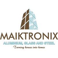 Maiktronix Aluminium, Glass and Steel Logo