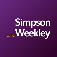 SIMPSON AND WEEKLEY LETTINGS AGENTS Logo