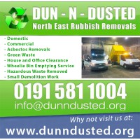 Dun-n-Dusted Rubbish Removal N/E ( UK ) Logo