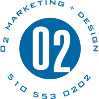 O2 Marketing + Design Logo