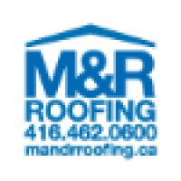 M&R Roofing Logo
