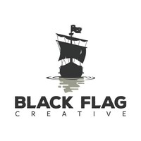 Black Flag Creative Logo