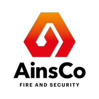 AinsCo Fire & Security Logo