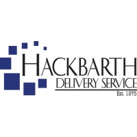 Hackbarth Delivery Service, Inc., Est. 1975 Logo