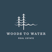 Woods to Water Real Estate Logo