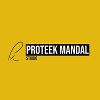proteek mandal studio Logo