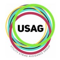 Utility Strike Avoidance Group (USAG) Logo
