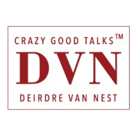 Crazy Good Talks | Deirdre Van Nest Logo