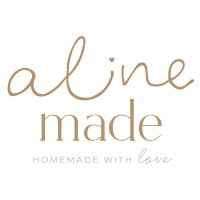 Aline Made | Homemade with Love Logo