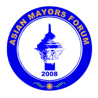 AsianMayorsForum مجمع شهرداران آسیایی Logo