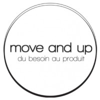 move and up Logo