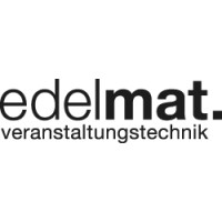 edelmat. GmbH Veranstaltungstechnik Logo