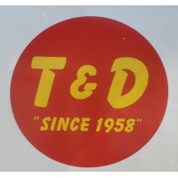 T&D Plumbing, Heating, A/C, & Utilities Logo
