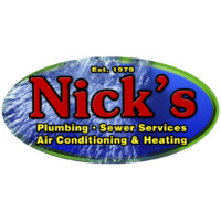 Nicks Plumbing Sewer & Air Conditioning Logo