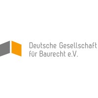 Deutsche Gesellschaft für Baurecht e.V. Logo