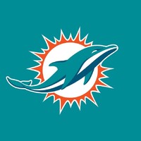Miami Dolphins and Hard Rock Stadium Logo