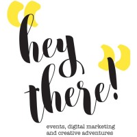 Hey There! Events, Marketing and Creative Adventures Logo