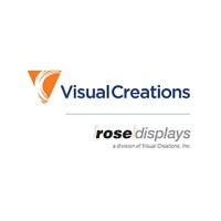 Visual Creations/Rose Displays Logo