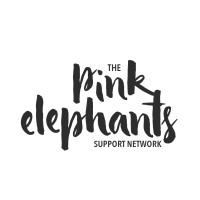 The Pink Elephants Support Network Logo