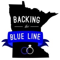 Backing the Blue Line: Police Wives of Minnesota Logo