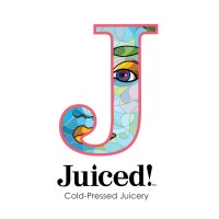Juiced! Cold-Pressed Juicery Logo